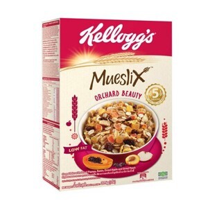Bánh ăn sáng ngũ cốc Kellogg's Mueslix Orchard Beauty 375g