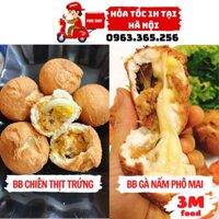 Bánh bao chiên Handmade set 15 bánh [ Hỏa tốc tại Hà Nội ] 3M FOOD HM