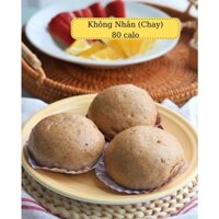 Bánh Bao Nguyên Cám Không Nhân (Chay) Eatclean Dành Cho Người Ăn Kiêng