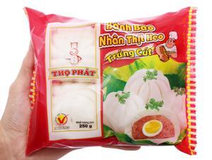 Bánh bao nhân thịt heo trứng cút Thọ Phát gói 250g