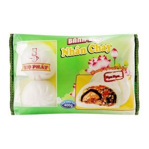 Bánh bao nhân thịt heo trứng muối Thọ Phát gói 400g