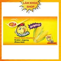 Bánh Bắp Cornbis Win2 Sweet Corn Crackers 540g (Hộp Lớn 30 gói)