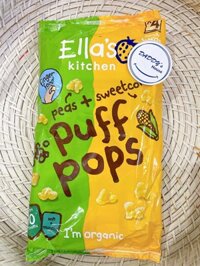 Bánh bắp & đậu hữu cơ Ella's 10 tháng (36g)