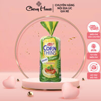 Bánh Bắp Hữu Cơ Glutenfree Cho Người Ăn Kiêng Real Foods Corn Thins Ít Calo Và Chất Béo (Hàng Úc)