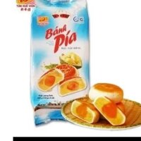 bánh bía tân huê viên vị sầu riêng trứng muối