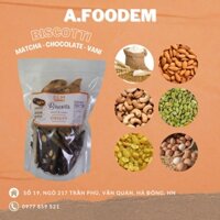 Bánh Biscotti Ăn Kiêng Dinh Dưỡng Mix 3 Vị - Vani, Chocolate, Matcha