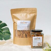 Bánh Biscotti ăn kiêng vị mứt vỏ cam 100% nguyên liệu hữu cơ
