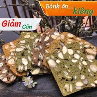 Bánh biscotti không đường ăn kiêng giảm cân ăn kiêng tiểu đường ăn vặt heathy mix 3 vị Vani matcha cacao