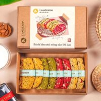 Bánh biscotti nông sản Đà Lạt L'angfarm, 280g, hộp, mẫu ichiba