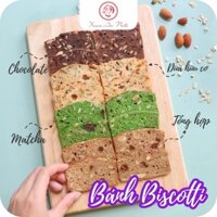 Bánh Biscotti Xuân An 4 vị túi 200g - Ăn vặt healthy - Ngại gì tăng cân