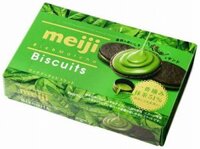 Bánh Biscuits Meiji trà xanh