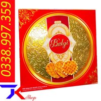 Bánh bơ sữa Belgi Tràng An hộp thiếc 472g