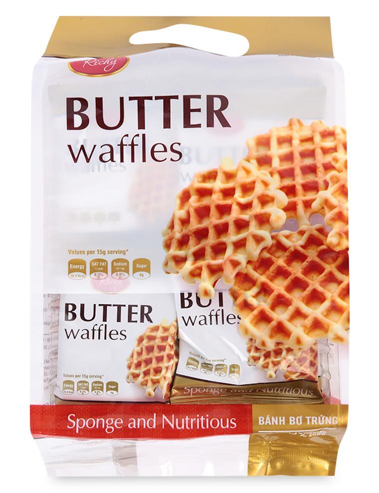 Bánh bơ trứng Butter Waffles Richy - 180gram