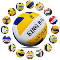 Banh Bóng Chuyền Da King Ball Quả Bóng Chuyền Chính Hãng Nam Nữ Học Sinh Thi Đấu Tập Luyện Giá Rẻ