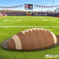 Bánh Bóng Đá Chảo Chống Dính Bóng Đá Hình Khuôn Silicon Làm Bánh 3D Phá Vỡ Khuôn Socola Thể Thao-Bữa Tiệc