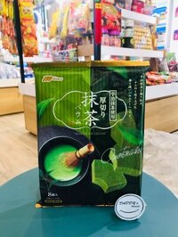 Bánh bông lan Baumkuchen Marukin vị matcha (8 cái)