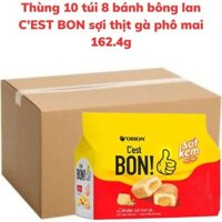 Bánh bông lan C'EST BON sợi thịt gà sốt kem phô mai bịch 162.4g