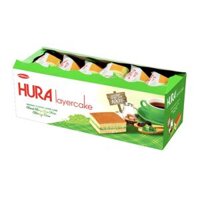 Bánh bông lan cuộn Hura 150gr hộp xanh