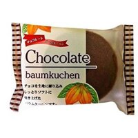 Bánh bông lan cuộn ngàn lớp Baumkuchen vị chocolate 65g