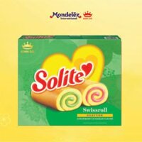 BÁNH BÔNG LAN CUỘN VỊ DÂU LÁ DỨA 324g