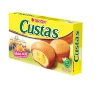 Bánh Bông Lan Custas nhân Kem Trứng hộp 20P