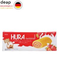 Bánh Bông Lan Hura Swissroll Vị Dâu 360G DEEP37 www.yeuhangduc.vn sẵn sàng cho bạn