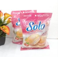 Bánh bông lan kem dâu SOLO 168GR (12 cái x14gr)(tạm hết hàng)