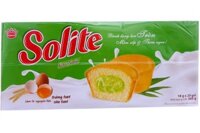 Bánh bông lan nhân kem lá dứa Solite 360g (20 cái)