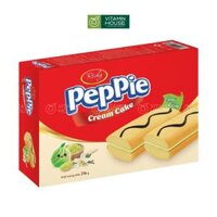 Bánh Bông Lan Peppie Cakes Vị Vani Hộp 216g