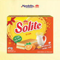 BÁNH BÔNG LAN TẦNG SOLITE 238G (KEM VỊ CAM) TẾT 2025