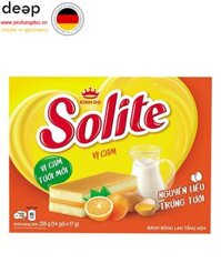Bánh Bông Lan Tầng Solite Vị Cam Hộp 238G DEEP37 www.yeuhangduc.vn sẵn sàng cho bạn