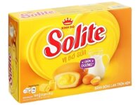 Bánh bông lan tròn kem bơ sữa Solite 144g