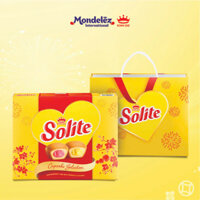 BÁNH BÔNG LAN TRÒN SOLITE (KEM VỊ BƠ SỮA + KEM VỊ DÂU) TẾT 2025