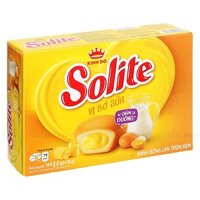 Bánh Bông Lan Tròn Solite Vị Bơ Sữa Hộp 144g
