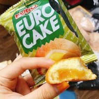 Bánh Bông Lan Trứng Thái Lan Euro Custard Cake 204g (12 cái x 17g)