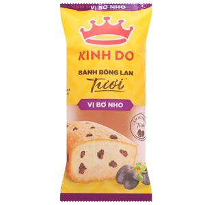 Bánh bông lan tươi bơ nho Kinh Đô - 38g