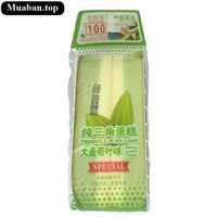 Bánh bông lan tươi tam giác vị lá lúa mạch GOLD100 gói 100g