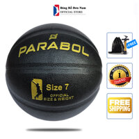 Banh Bóng Rổ Da Parabol Goldver - Size 7 - Tặng Bơm  Balo rút  Túi lưới  Kim bơm