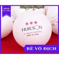 Banh bóng tập luyện Hueison 3 sao túi 50 quả