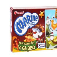 Bánh cá nướng Orion Marine Boy vị gà BBQ hộp 35g