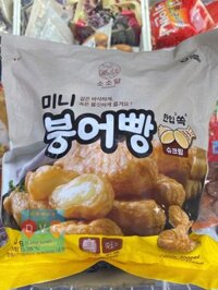 Bánh Cá Su Kem Hàn Quốc 600G ( Hàng Đông Lạnh) / 한마루) 미니붕어빵(슈크림) 600G