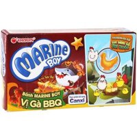 Bánh cá vị gà BBQ Orion Marine Boy 35g Snack bổ sung Canxi cho bé yêu mỗi ngày