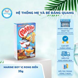 Bánh cá vị rong biển tuyết xanh Orion Marine Boy hộp 32g