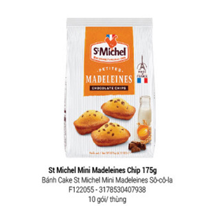 Bánh cake St Michel Mini Madeleines 175g
