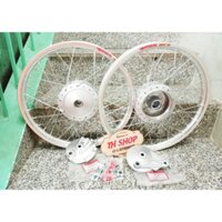 BÁNH CĂM DREAM WAVE NIỀNG NHÔM BANZAI DALE SOLUTE THÁI ĐÙM SƠN BẠC ZIN KÈM THEO 2 MÁ ĐÙM TRƯỚC SAU ĐÃ RÚT CĂM SẴN Y HÌNH