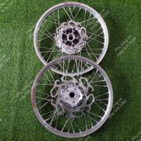 Bánh Căm EXCITER 150 Đùm Bạc Căm Mạ CROM Niềng NhômThái Kèm Đĩa Trước Sau Lắp Như ZIN HTH96 MSPX A27