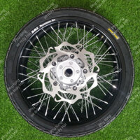 Bánh Căm EXCITER 150 Đùm Bạc Căm Mạ CROM Niềng nhôm thái kèm vỏ ruột CRV SIZE 60/70 HTH96 MSPX 68