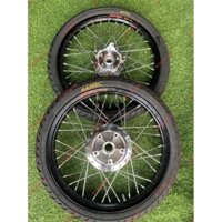 BÁNH CĂM EXCITER 150 HOẶC EXCITER 155 ĐÙM MA CROM NIỀNG BANZAI DALE SOLUTE VỎ RUỘT CAMEL THÁI ĐÃ RÚT CĂM VÔ VỎ RUỘT SẴN