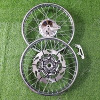 Bánh Căm HONDA FUTURE LED WAVE 110 Đùm Mạ CROM Căm YAGUSO Niềng Sắt HONDA GOSHI HTH1168 MSPX 55