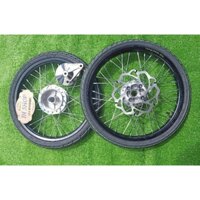 BÁNH CĂM SIRIUS JIPITER EXCITER 2010 KÈM ĐĨA VÀ MÁ ĐÙM SAU FULL VÕ RUỘT ĐÙM MA CROM NIỀNG EXCEL THÁI GẮN VỪA NHƯ ZIN